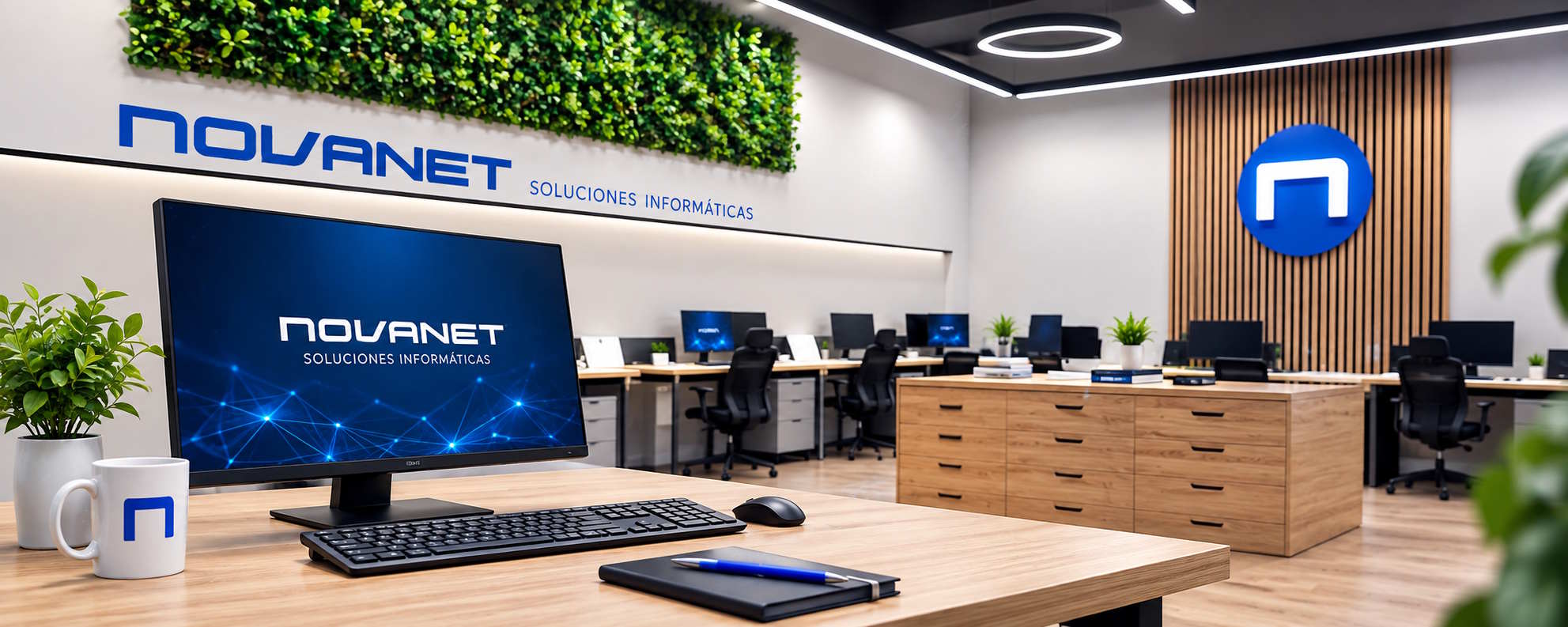 Oficina de Málaga Novanet, Sala técnica